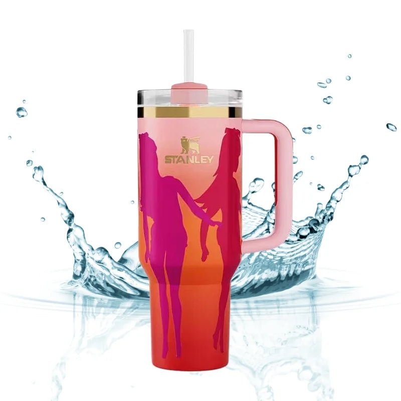 Pink Barbie Stanlay Tumbler | H2.0 Tumbler 1.18L Limited Edition Double Wall Vacuum Insulated - Tumbler Bank