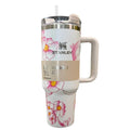 White Barbie Stanlay Tumbler | H2.0 Tumbler 1.18L Limited Edition Double Wall Vacuum Insulated - Tumbler Bank